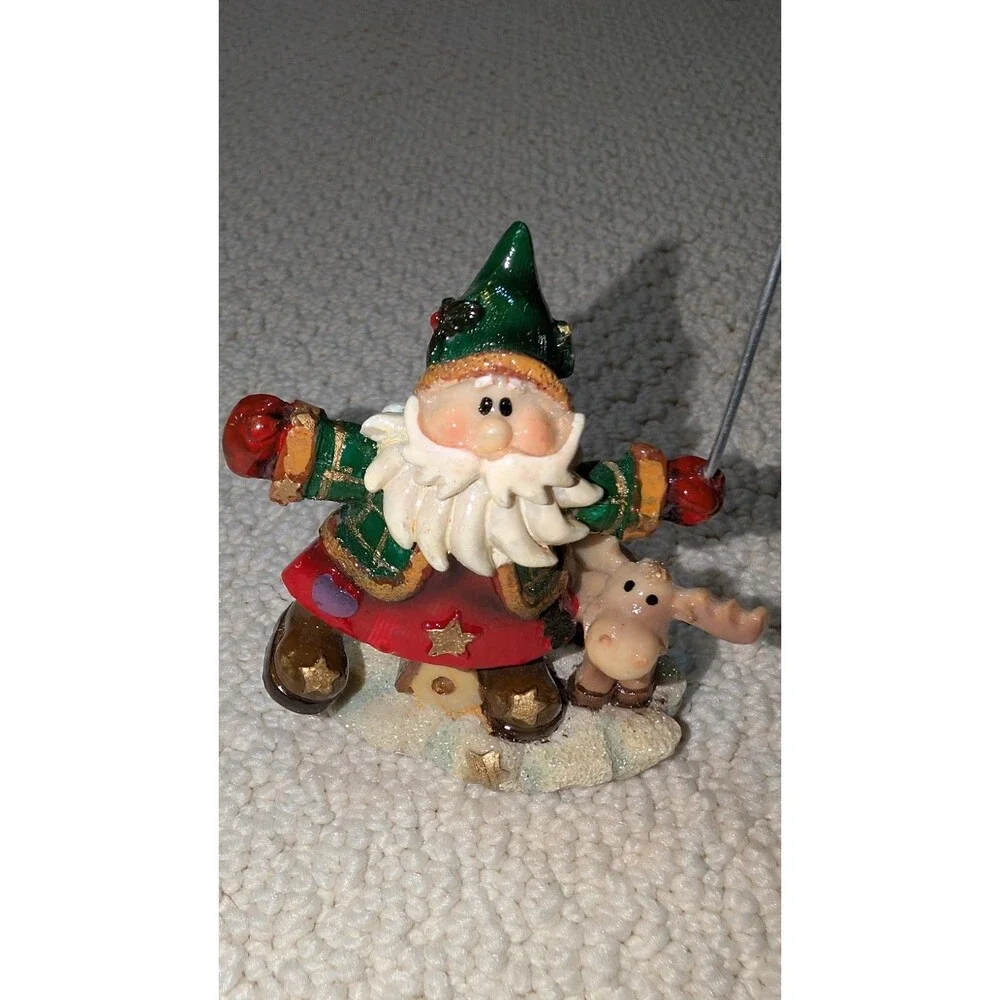 Christmas - Santa Holders Set Of 3   NEW